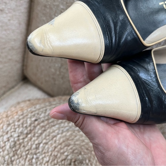 Classic Chanel kitten heel pumps, 36.5 - Picture 11 of 13